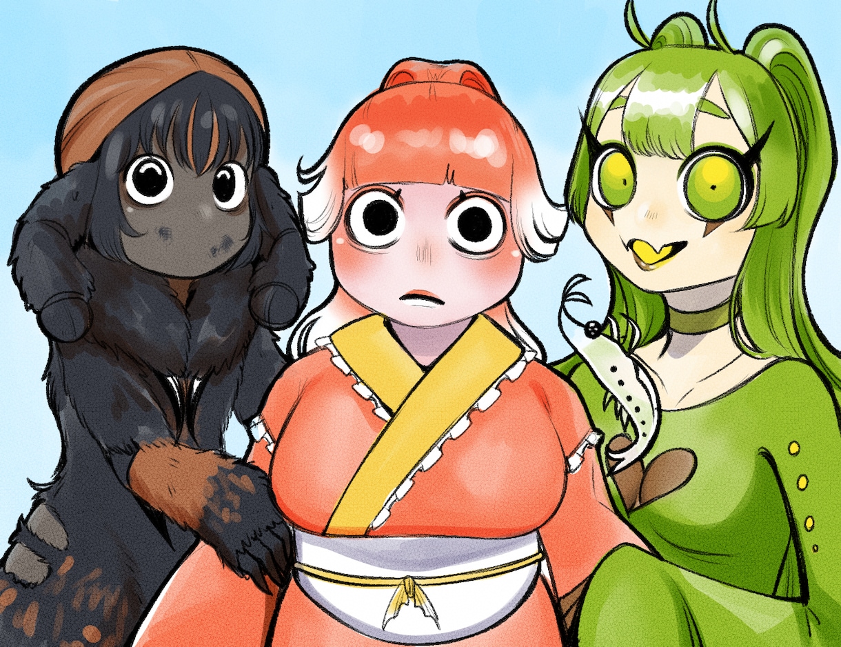 あなたの推しを擬人化します あなたの推している動物や物等なんでも擬人化します イメージ1