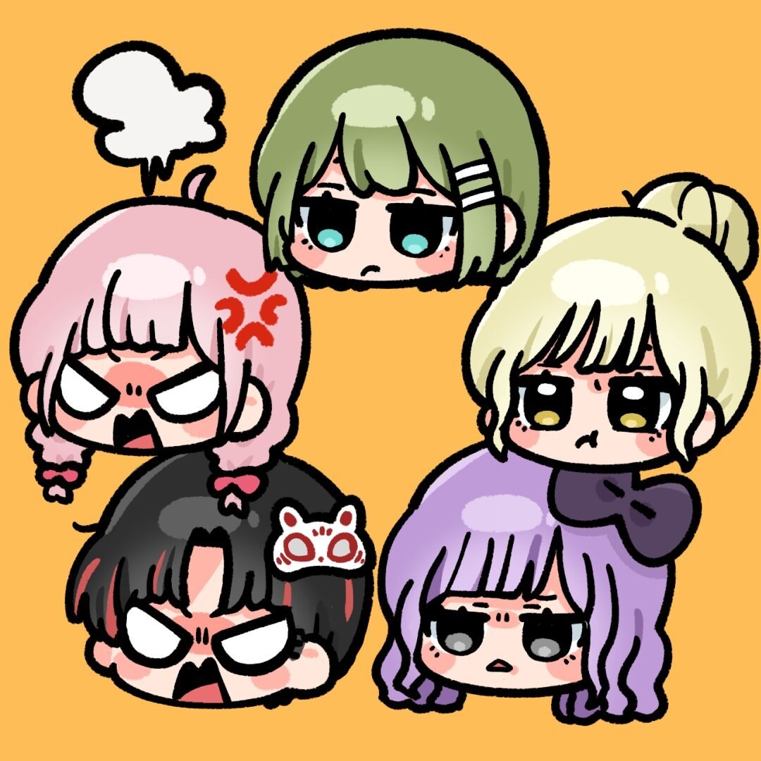 動画作成やグッズ作成に！ご利用できます プルつやきゅるるんな1頭身イラストを作成します！！ イメージ2
