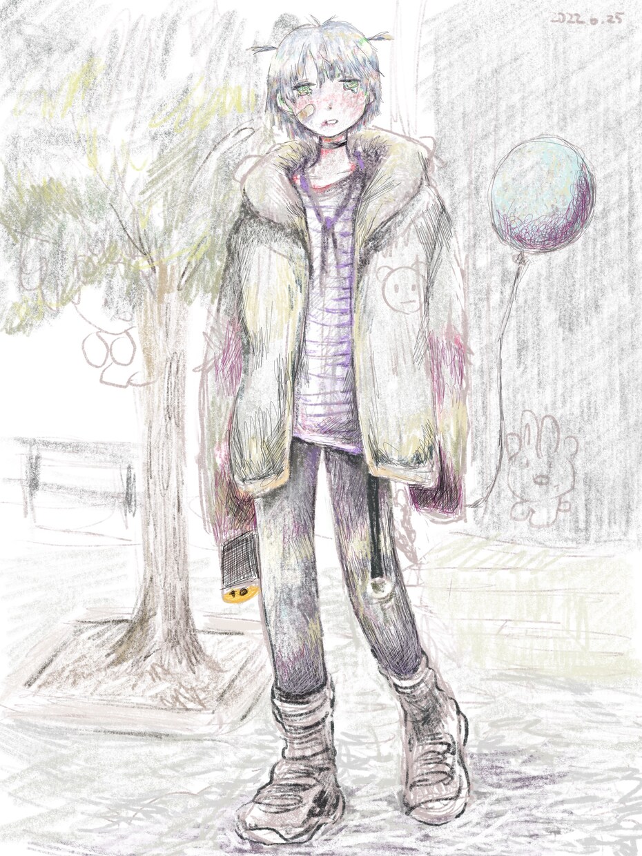 ラフで個性的なイラストを提供します ラフなテイストのイラストが欲しい方へ イメージ1