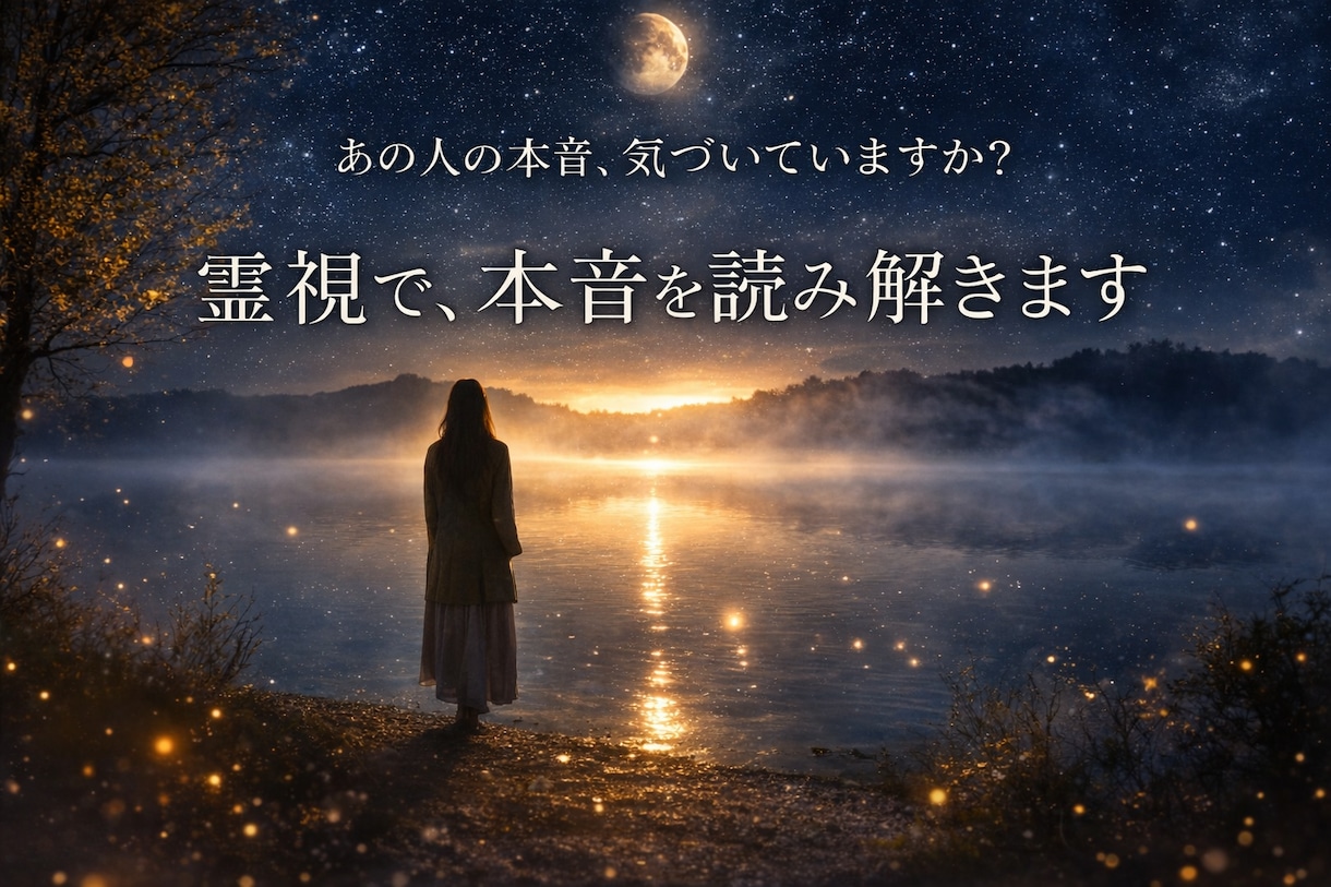 霊視で、あの人の本音と今後の流れを読み解きます 連絡が減ったあの日から、答えを出します イメージ1