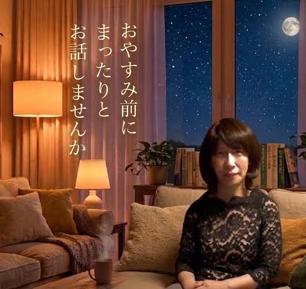 お休み前のご挨拶をお待ちしています 心地良い眠りにつくためにまったりとお話しませんか＾＾ イメージ1