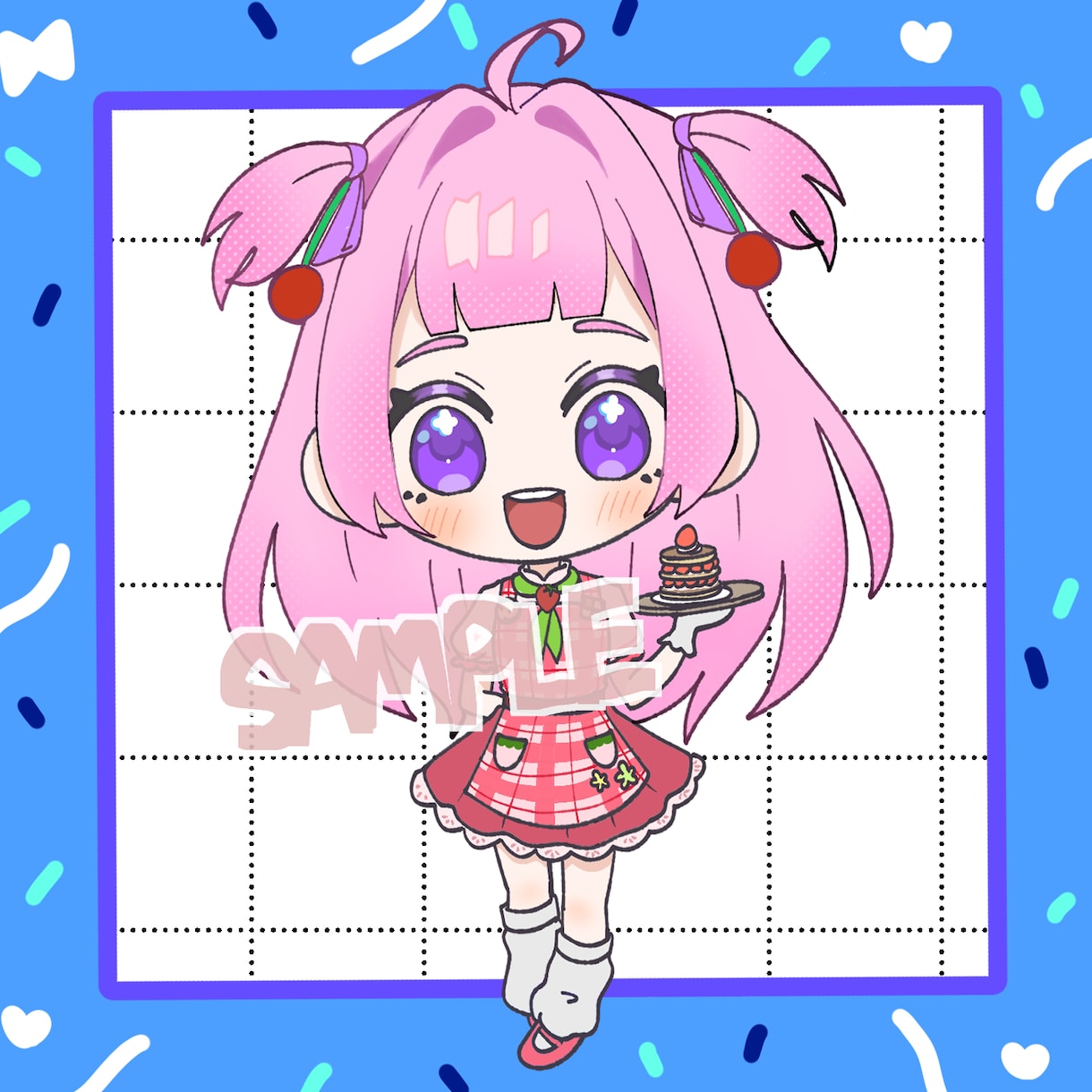 最短１週間納品‼SDイラスト可愛く描きます 商業利用OK‼・修正無制限で対応いたします。 イメージ3