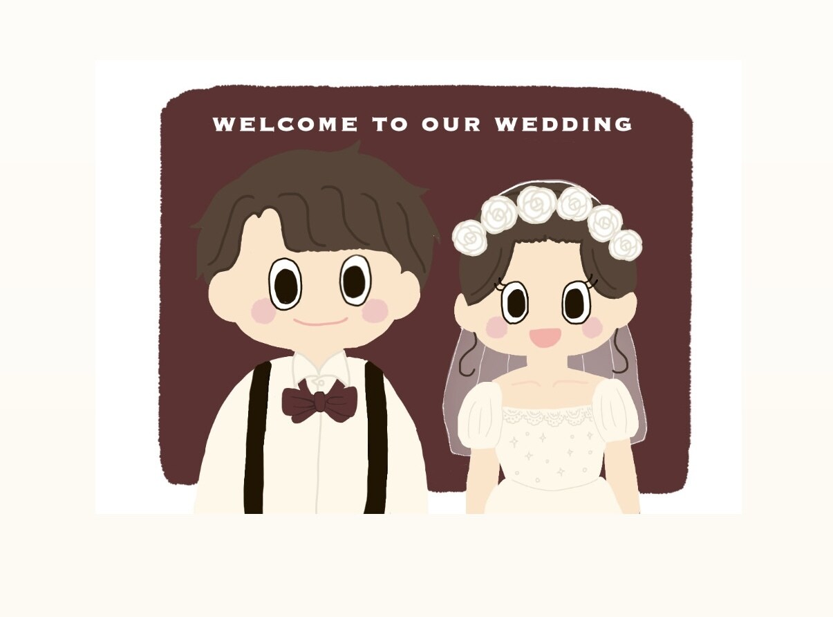 結婚式・記念日などのイラストを描きます 絵本のような優しい世界観のイラスト イメージ3