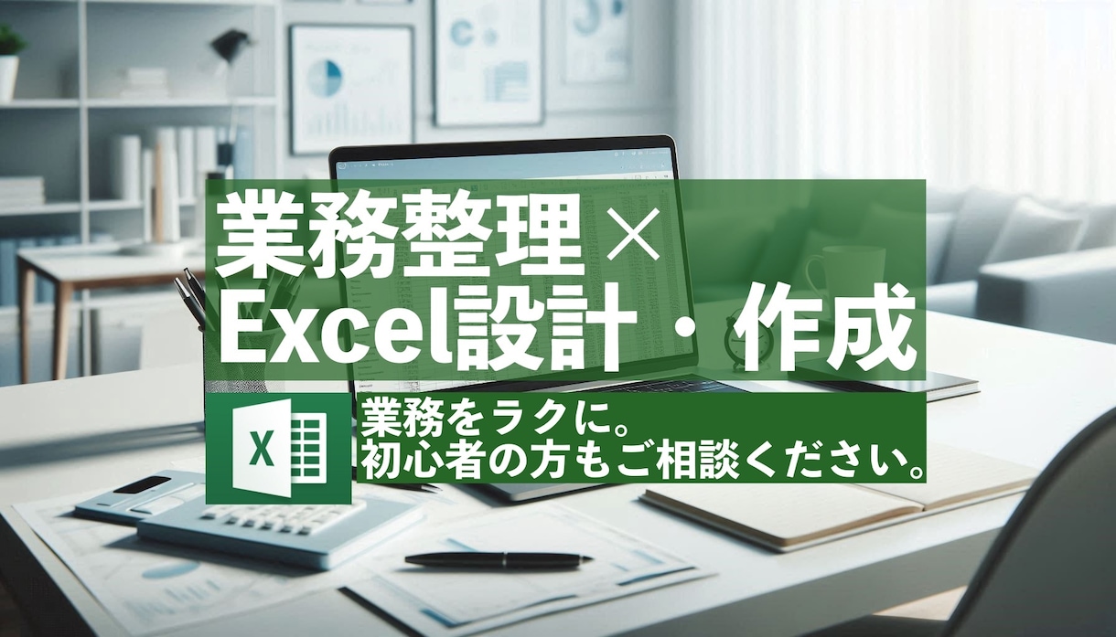 Excel業務改善・設計・作成対応します 使いやすく・ミスが減るExcelを設計します イメージ1