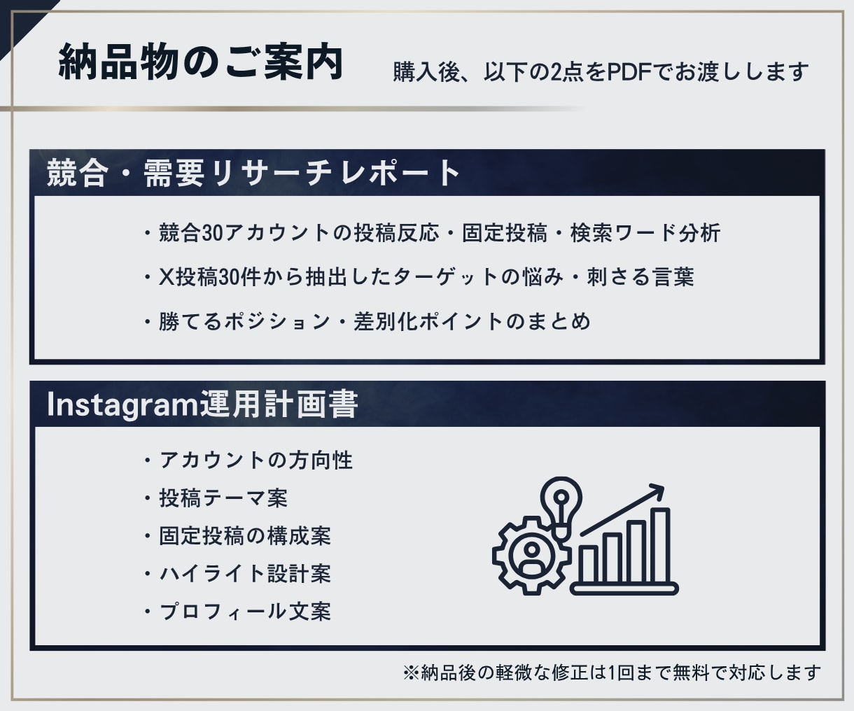 Instagram運用の戦略設計をプロが作ります ビデオチャットで相談しながらアカウント土台を整えます！ イメージ5