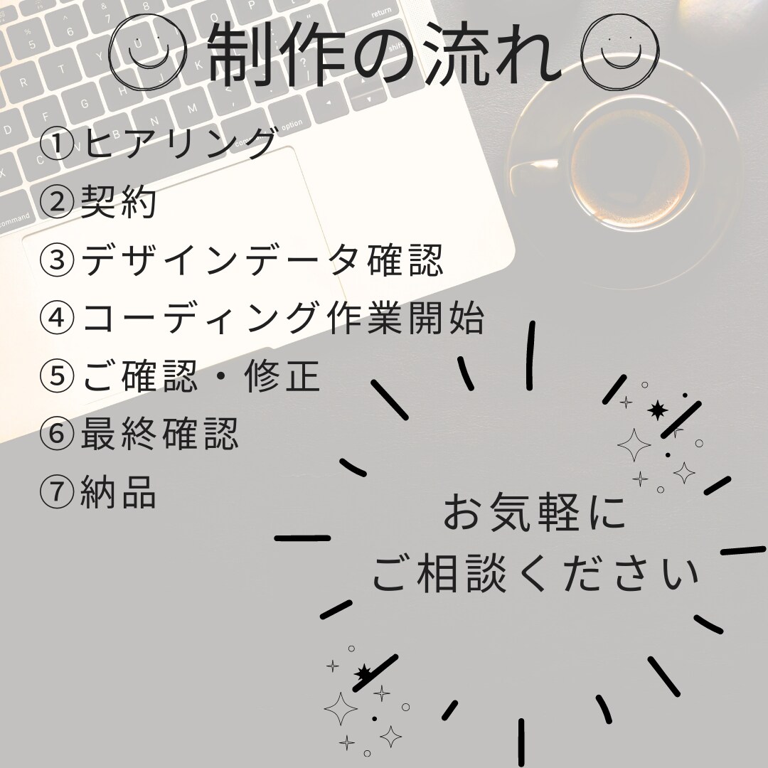 webサイトのコーディング致します HTML／CSSでのページ制作承ります!!!! イメージ2