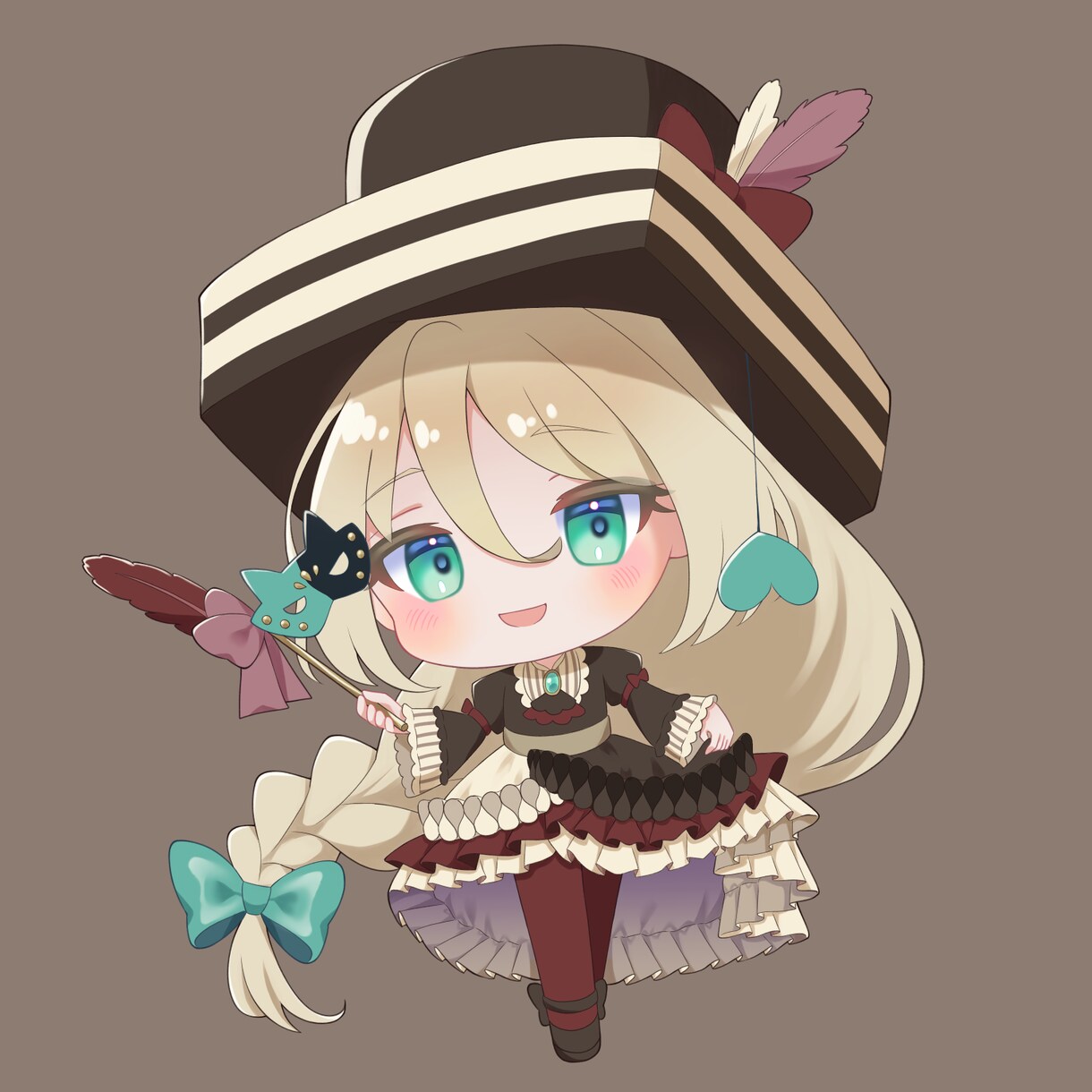 かわいい2頭身キャラ描きます ぷにもちっとかわいい2頭身SDキャラです イメージ3
