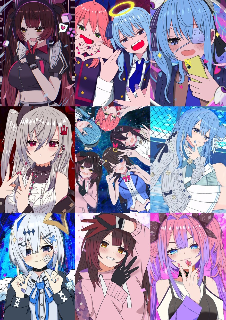 アニメ塗りでかわいいイラストを描きます 動画用、スチル、アイコン等、サムネイラストをご希望の方に イメージ1