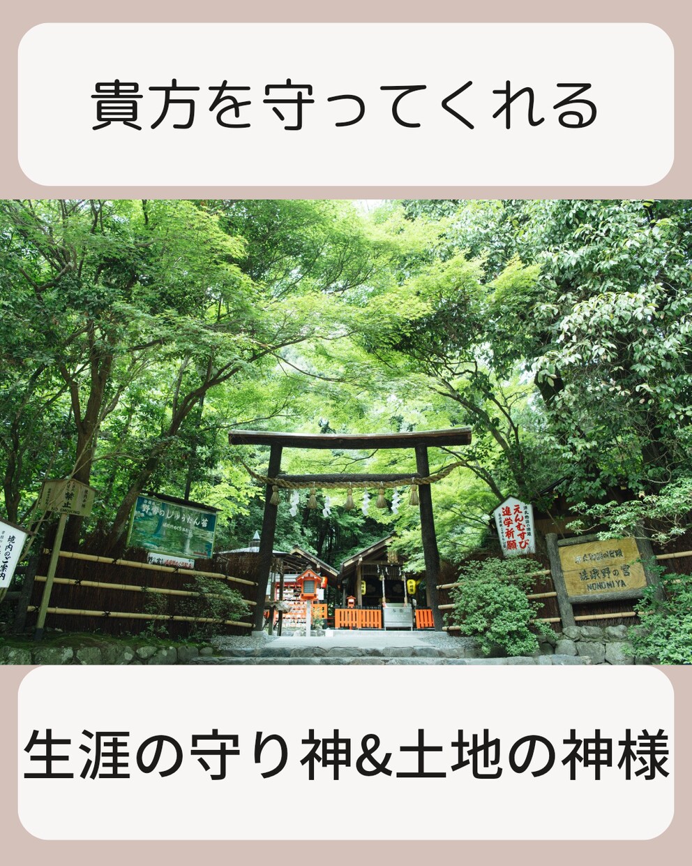 あなた担当の産土神社とお住まいの鎮守神社鑑定します あなたをサポートしてくれる担当の神様を見付けてみませんか？ イメージ1