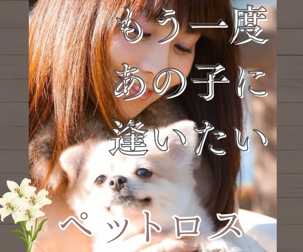 もう一度抱きしめて伝えたい!別れの辛さ寄り添います ペットロス/別れ/後悔/グリーフケア/ロス経験者/心理資格有 イメージ1
