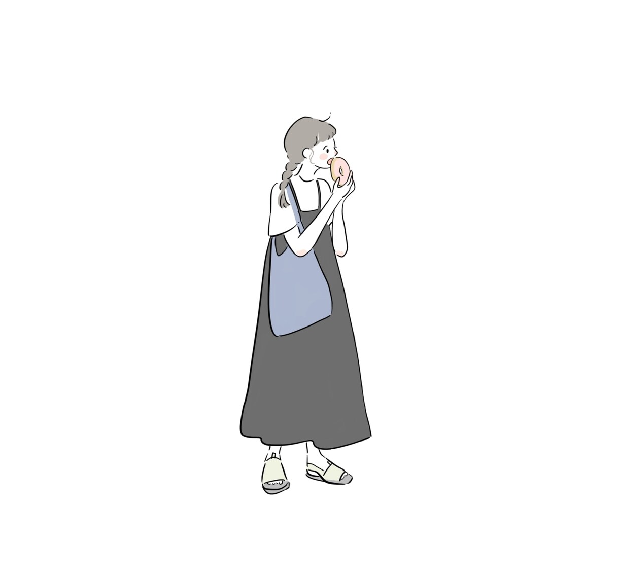 期間限定最安値！ナチュラルなイラストをお描きします アイコンや名刺に貴方だけのオリジナルイラストを！ イメージ3