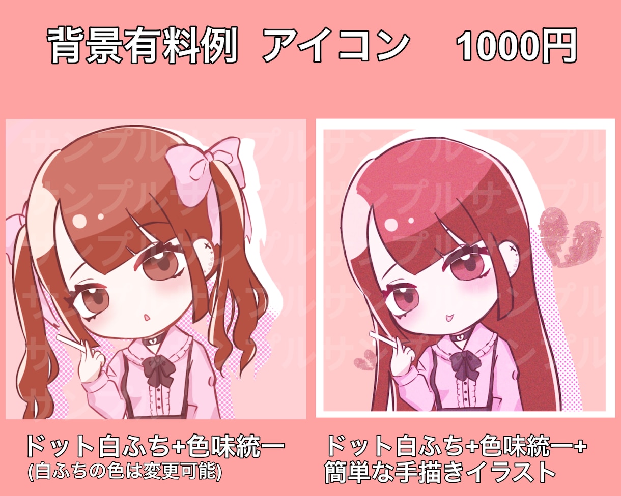 コミカルで可愛い！！あなただけのミニキャラ描きます 最短1日!表情差分、手足の差分無料！ イメージ4