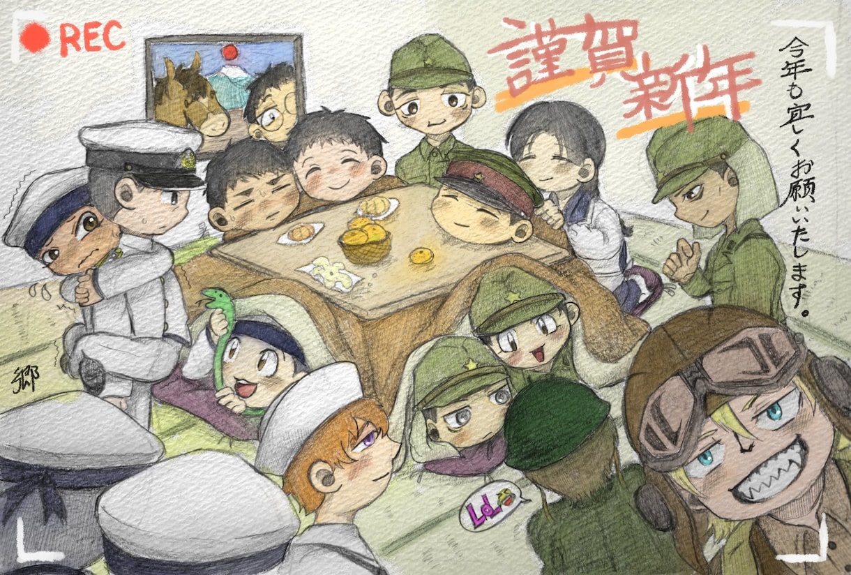 ゆるふわ画用紙風デフォルメイラスト描きます アナログ風のアイコンヘッダーサムネなんでもどうぞ！ イメージ1