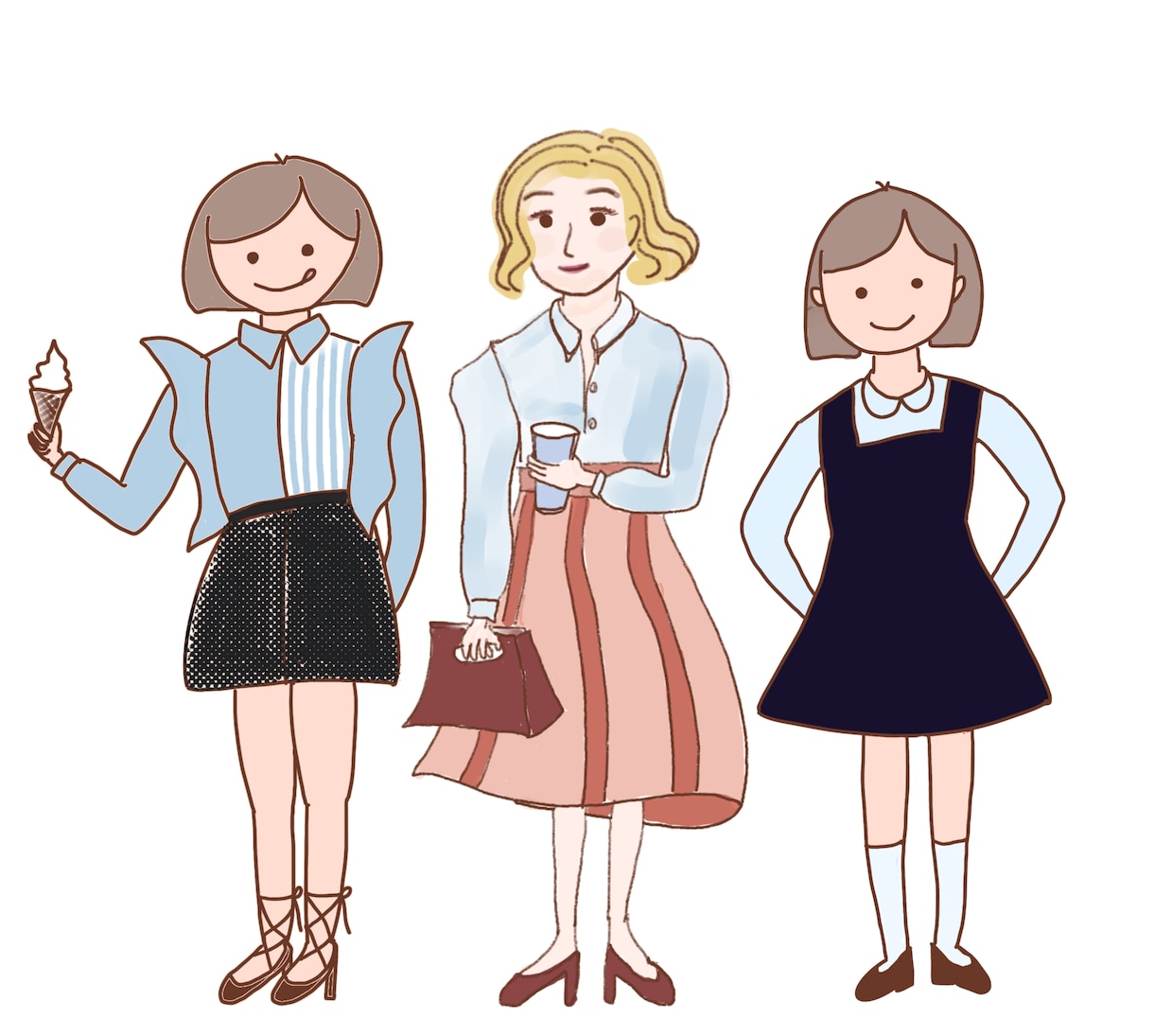 シンプルかわいいイラスト描きます 挿し絵・アイコンに！商用利用可！ イメージ1
