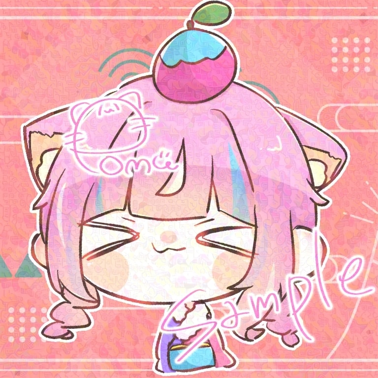 SNSで使える！かわいいデフォルメイラスト描きます 短納期相談○ SHOWROOMアバター/アイコン/配信サムネ イメージ2