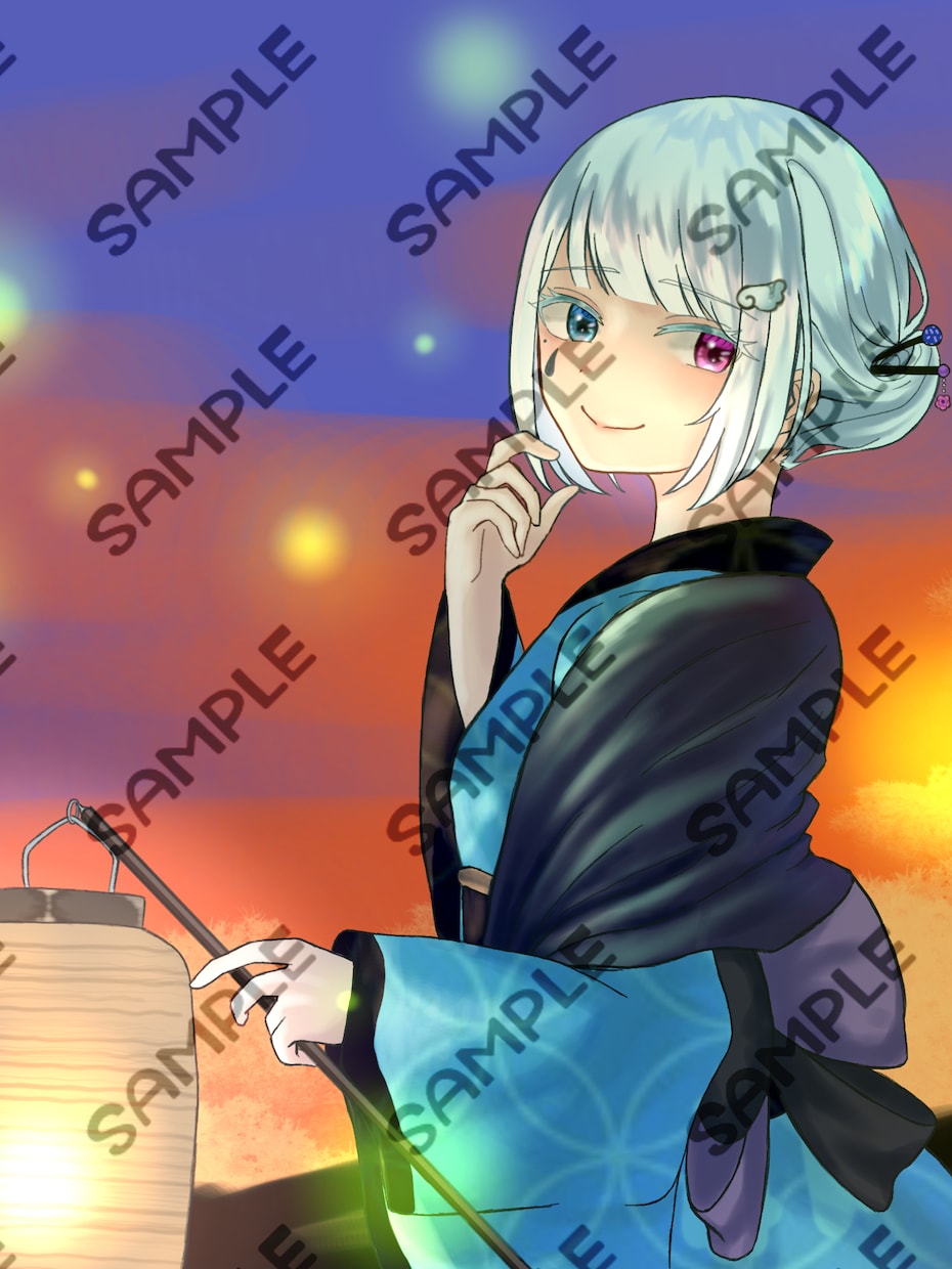 歌ってみた.ボカロMV等イラスト描きます 物語を感じる雰囲気重視イラスト描きます｜サムネ・配信可 イメージ8