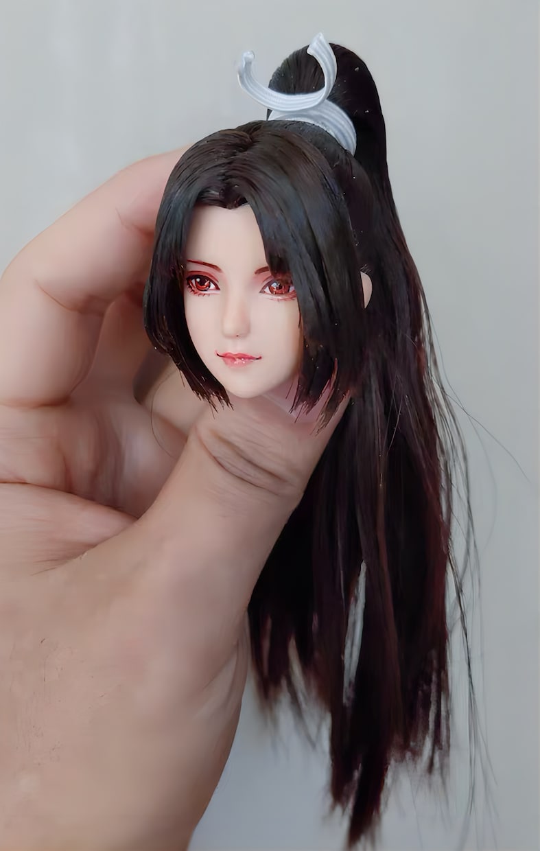 1/6 1/12 のフィギュアのヘッド作成致します 完全に手彫りのヘッドや幅広い分野での作成を承ります。 イメージ8