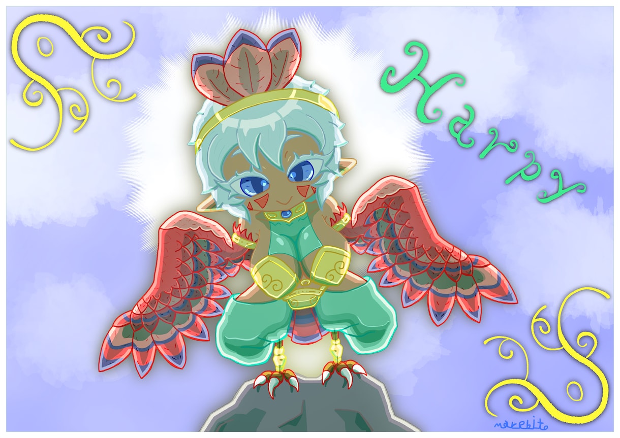 かわいい雰囲気のSDキャラを描きます SDキャラで世界観を表現します イメージ2