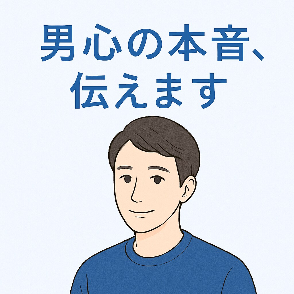 男性目線で恋愛相談に答え、メッセで丁寧に返信します LINEの返信・脈ありかどうかなど、男心の本音をお伝えします イメージ1