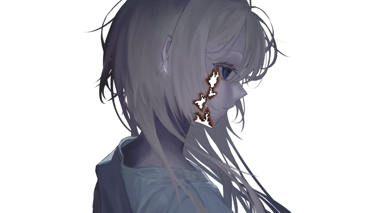 修正無償！目を惹く透明感のあるイラストを描きます アイコン、サムネイル、MV、グッズなど。早期納品や商用も！ イメージ6