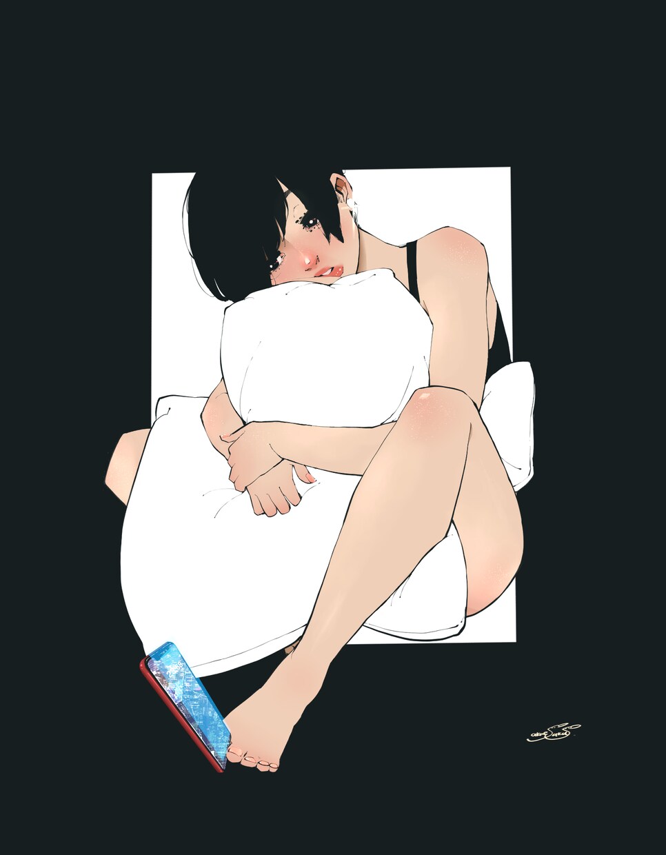 お洒落な1枚イラストを描きます お洒落＆かわいさのあるイラストが好きな方にオススメします イメージ6