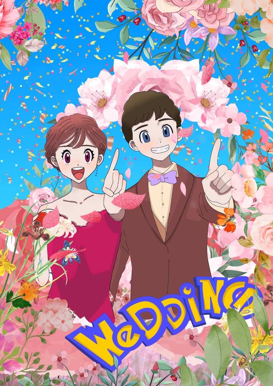 ポケモン好きの結婚式用のイラストを描きます ポケモン大好きな人注目！結婚式で使用できるイラストです♪ イメージ2