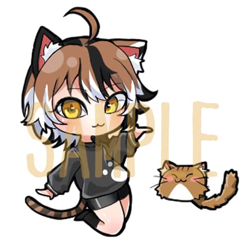 かわいいミニキャラ描きます 商用利用◎表情差分もOK！お気軽にご相談ください！ イメージ1