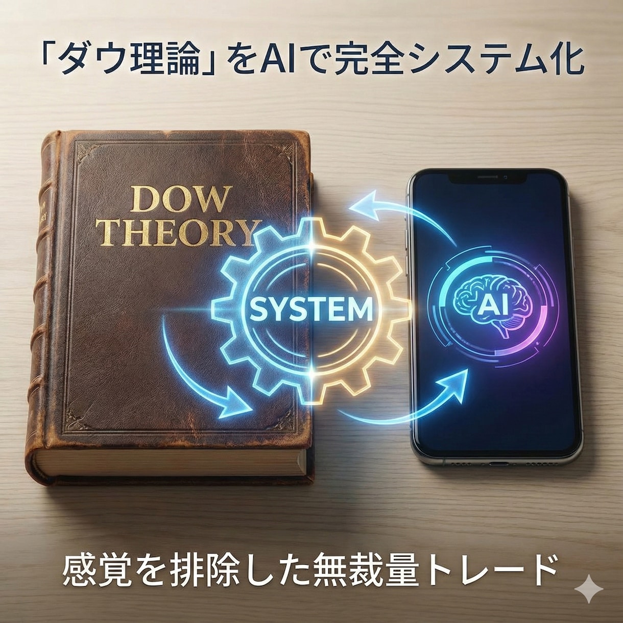 AI×無裁量ダウ理論。一生使える勝てる型を授けます 会社員専用の時短術。迷いを消去し淡々と勝ち続けるFX環境構築 イメージ5