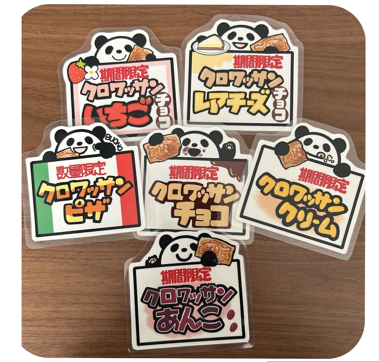 飛び出すキャラクターの手書きPOP4枚描きます オリジナルキャラや手書き文字で温かみのあるPOPを作成！ イメージ5