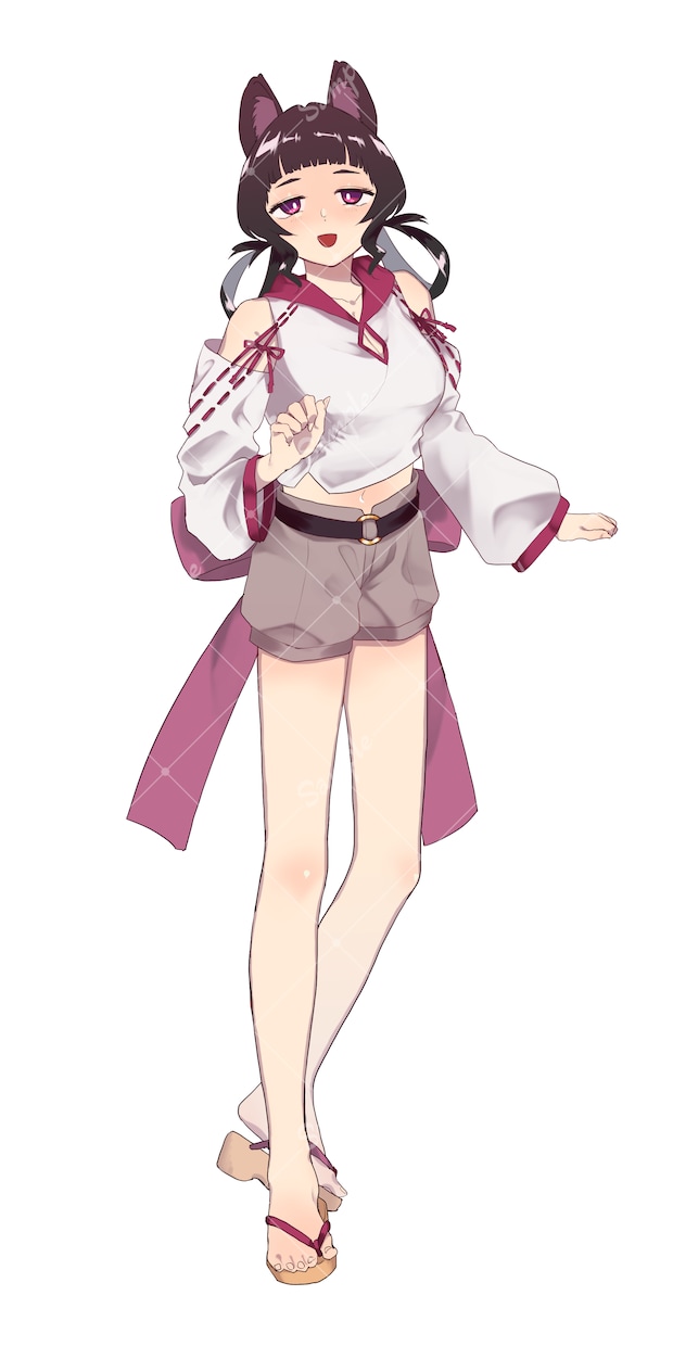 IRIAM専用の立ち絵制作します IRIAMは一枚のイラストをもとに動かせます イメージ2