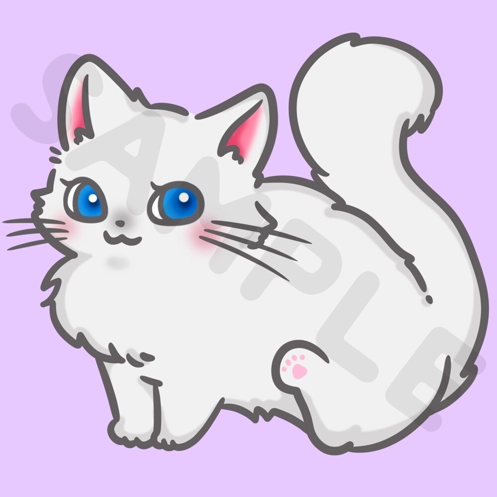 SNS映えするアイコンイラスト描きます ポップな太線はっきりカラーのSNSアイコン作成* イメージ4
