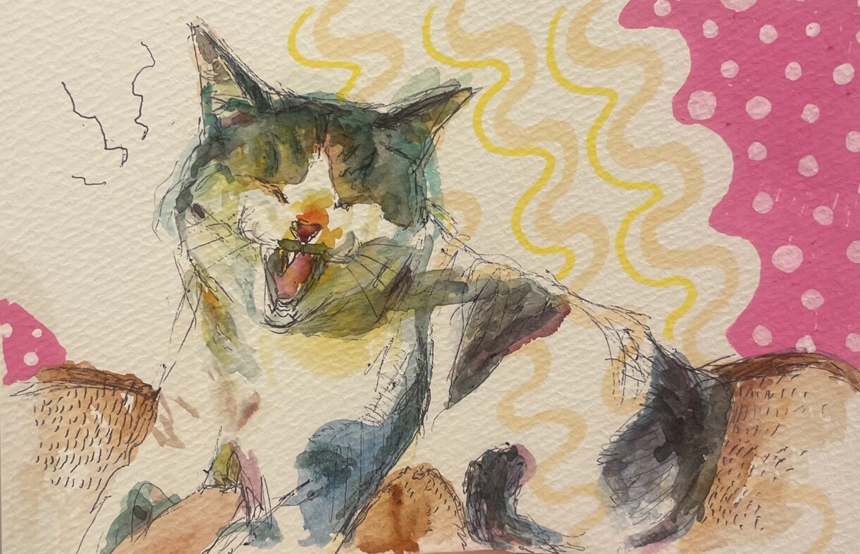 ペット・ご家族の似顔絵を色鮮やかに描きます 自由な色彩で、愛するペットやご家族を鮮やかに表現します！ イメージ3