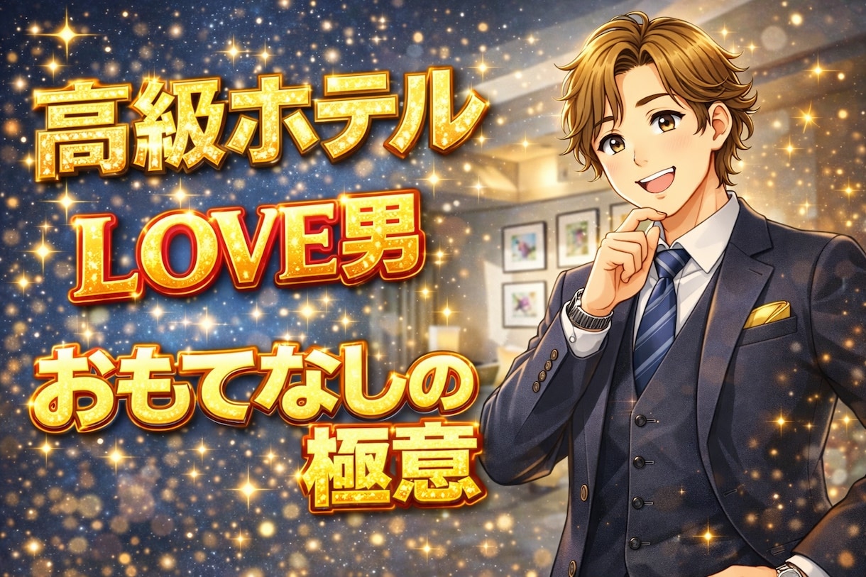 都内高級ホテルで体感「おもてなしの極意✨」伝えます 年間300日！ホテルを愛する男が9年通って極上スキルを分析✨ イメージ3