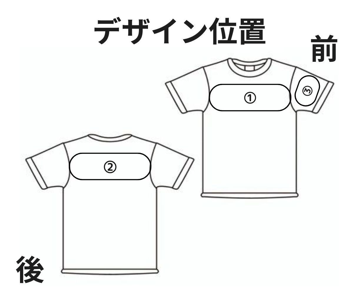 オリジナルTシャツ作成・郵送で納品いたします イラストやロゴの作成も可能！複数購入でお得な割引です。 イメージ2