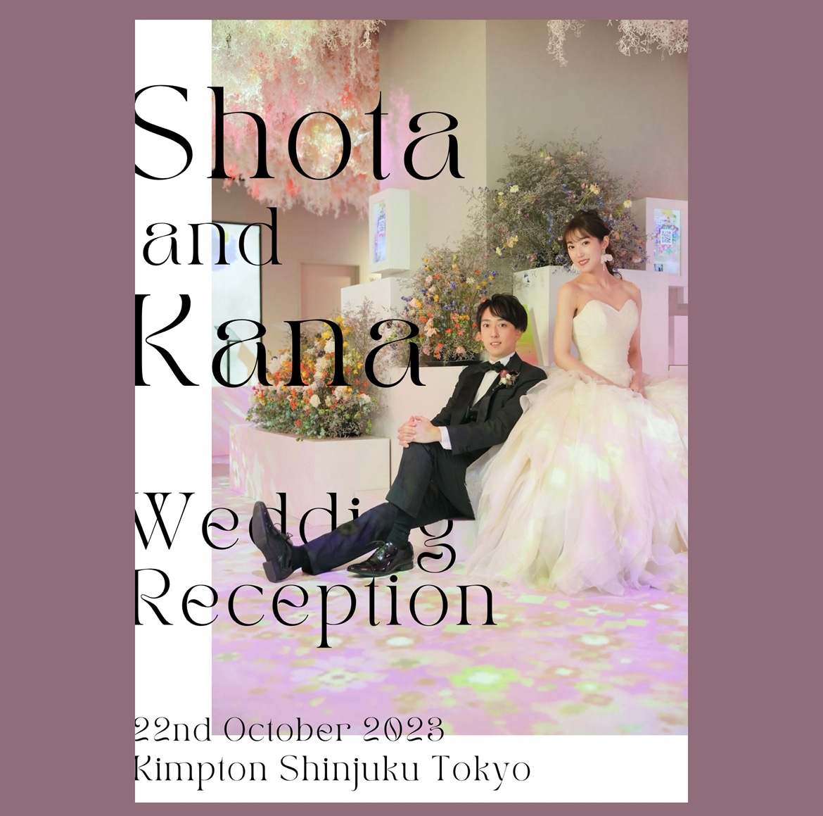 ｵｼｬﾚと言われる結婚式プロフィールブック作れます 雑誌Sweet風❤︎文字写真挿入のみで簡単にオトナカワイイ♡ イメージ2