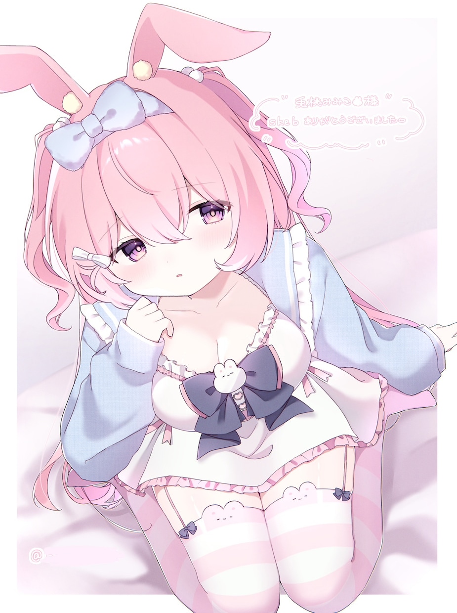 かわいいイラスト描きます かわいい雰囲気の女の子を描くのが得意です♡ イメージ4