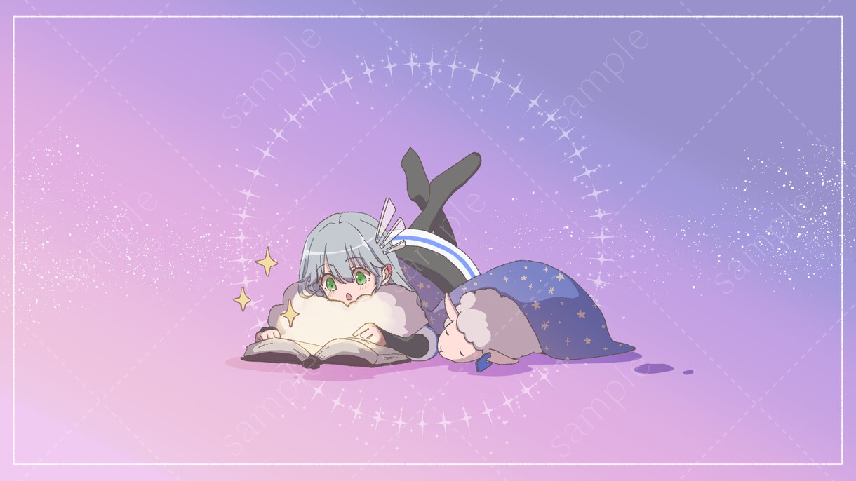歌みた用のMVイラスト複数枚制作します 最低2枚〜！イラスト複数枚でMVを賑やかにしませんか？ イメージ8