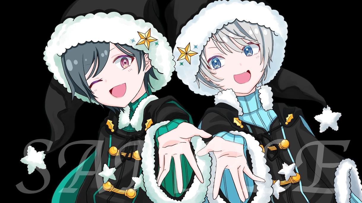 にじさんじ等大手実績『歌ってみた』MV制作致します 少ない素材もOK！Live2Dを用いた動画やイラストも可能◎ イメージ10