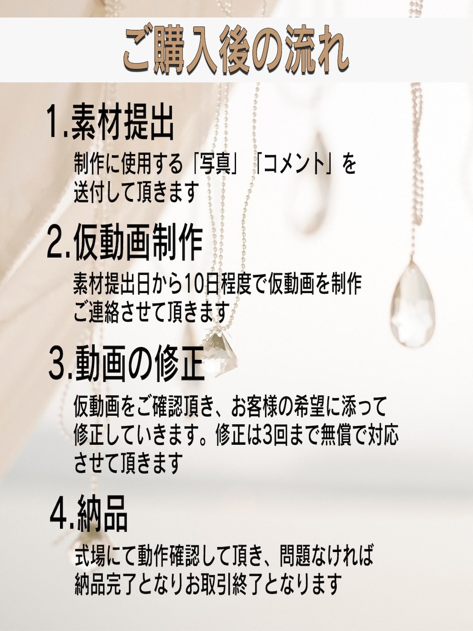 限定5件特価！心を掴むオープニングムービー作ります フィルムで演出するオシャレなムービー イメージ5