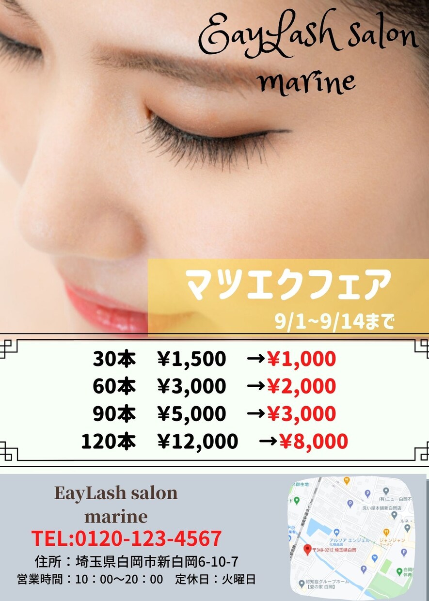 初心者☆満足のいくチラシを作成します 早めの対応・良いチラシを提供致します！ イメージ3
