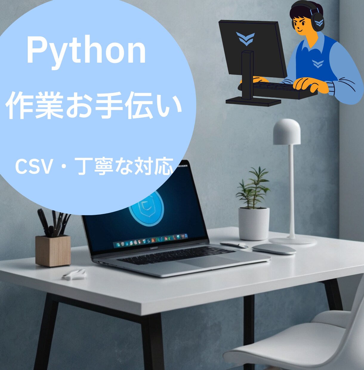 CSVデータの加工・整形・変換を行います Pythonを使用してのCSVデータの加工・整形・変換 イメージ2