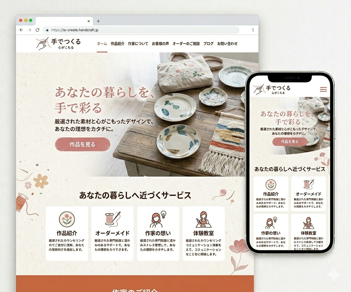 爆速HP制作｜AI活用・修正無制限行います 原稿丸投げOK・最短3日・維持費ほぼ0円 イメージ7