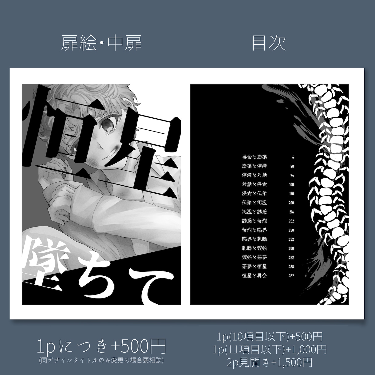 電子書籍・同人誌の表紙/ロゴのデザインをします イメージに合った表紙、ロゴのご提案をいたします。 イメージ7