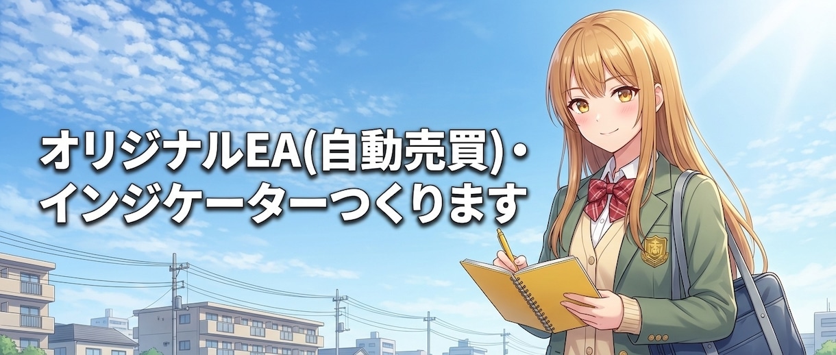 MT4/MT5のEAやインジケーターを作成します AIも活用。ココナラ初心者なのでなるべく希望に沿った提案を！ イメージ1