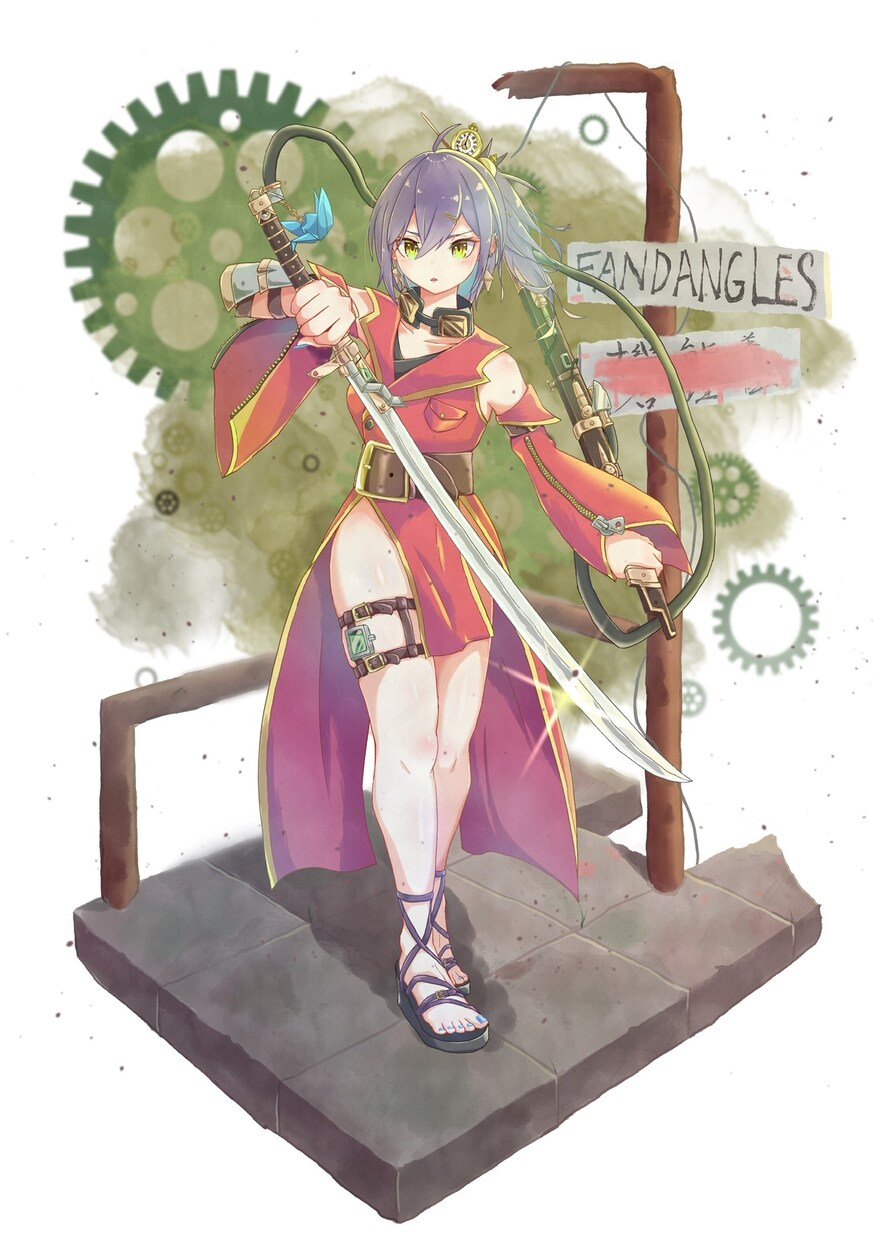 ほんのりアナログ風味のイラスト制作します SNS、動画、立ち絵、グッズ、観賞等に！ イメージ3