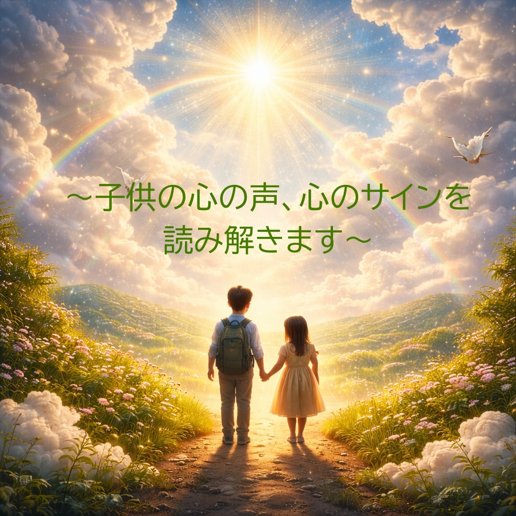 お子様の心の声を鑑定します お子様の心のサイン届いてますか？子育てサポート鑑定に定評あり イメージ2