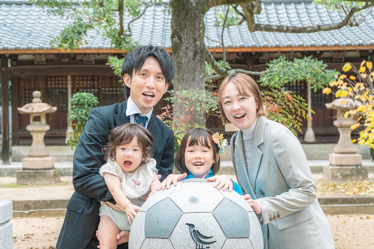 お宮参りや七五三大切な記念に写真＋動画撮影します お子さまのハレの日を記念に残しませんか？大切に撮影いたします イメージ6