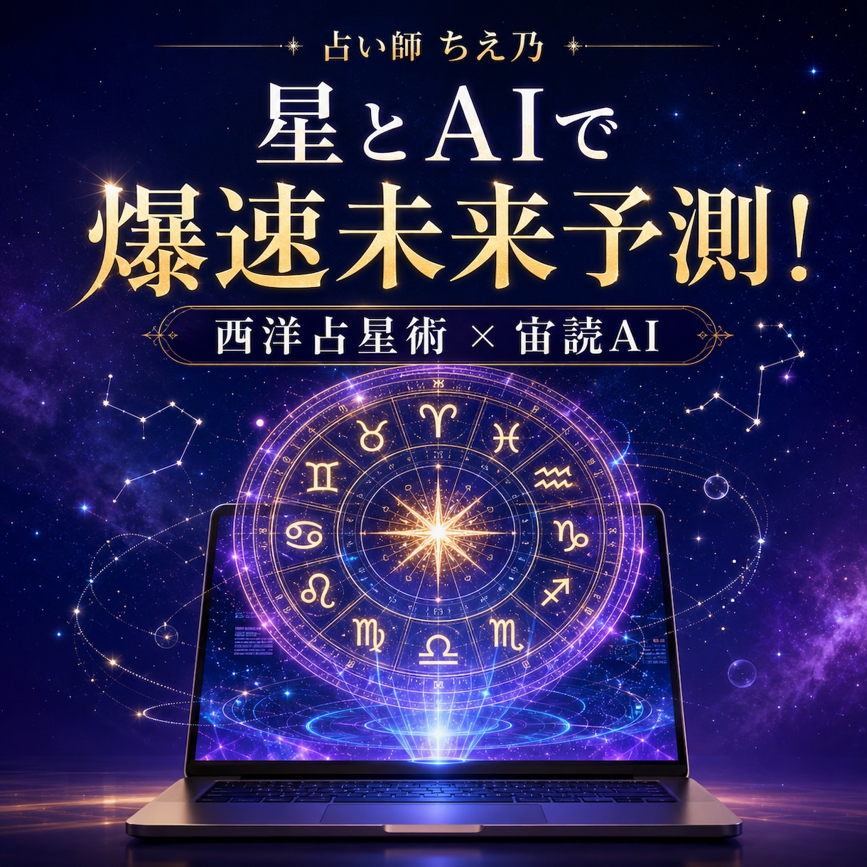 恋愛仕事未来のお悩み「宙読AI」で爆速鑑定します 星とAIが今のあなたに必要な答えを素早く読み解きます イメージ1
