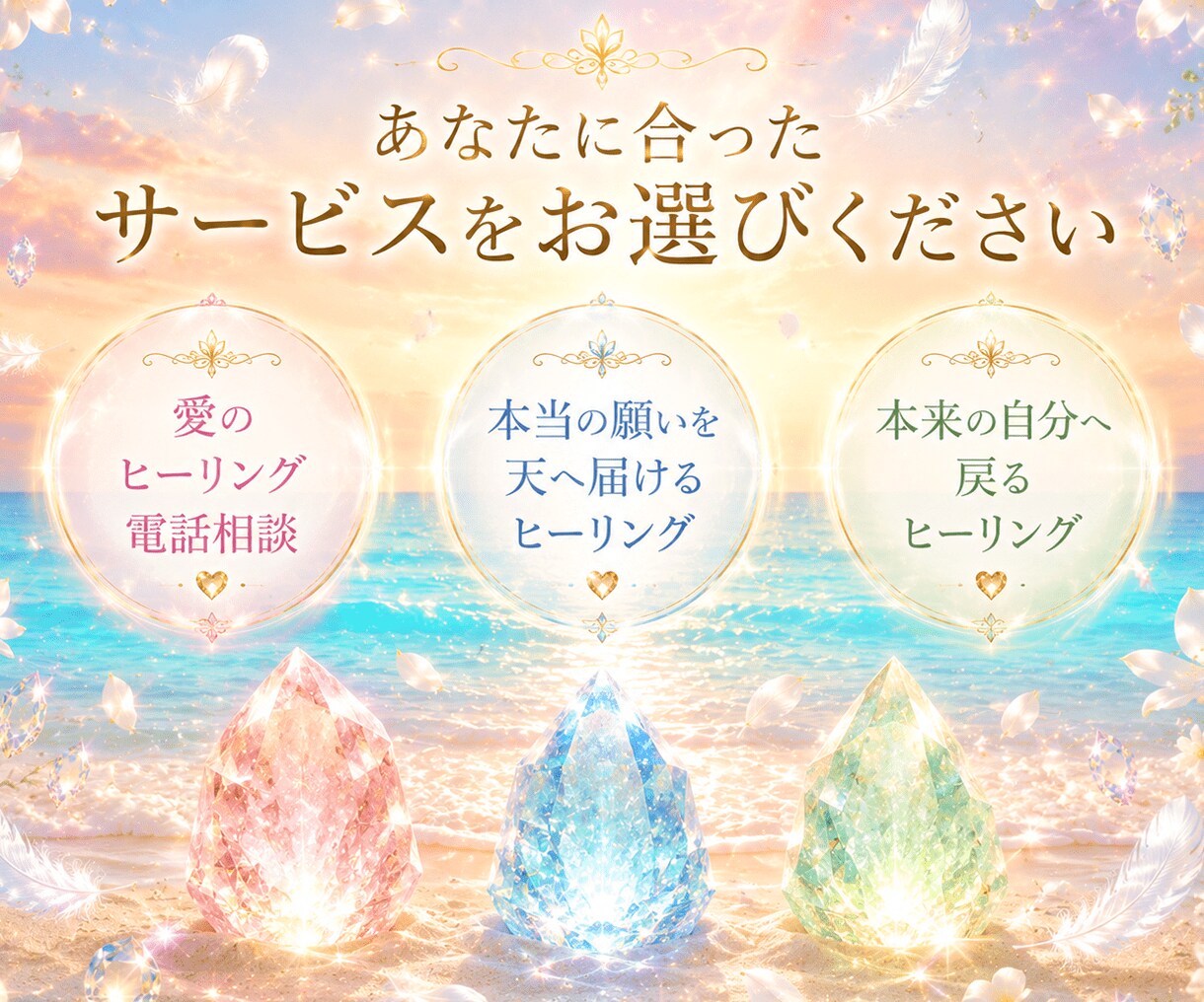 本来の自分へ戻る✨魂の癒しヒーリングをお届けします 愛を大切に、自分らしく生きるためのヒーリング イメージ7