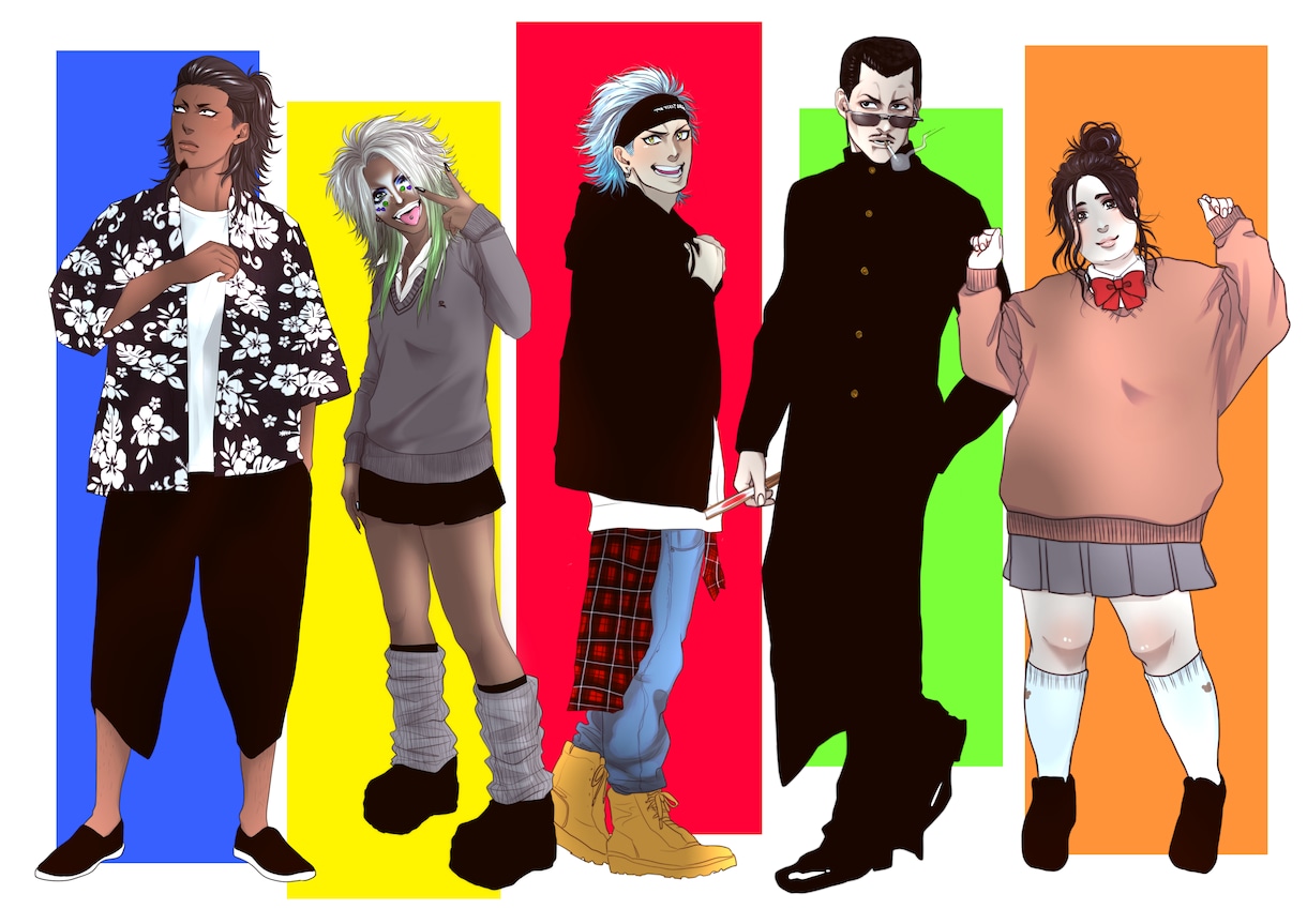 TRPG・ゲームの立ち絵制作致します TRPG･ゲームなど幅広く使用できる立ち絵を制作致します！ イメージ3